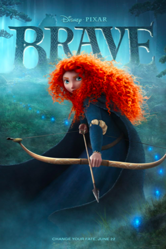 Walt Disney Brave poster